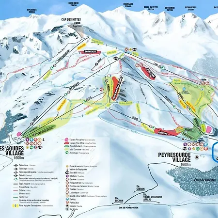 8 Pers. A Peyragudes Avec Piscine Interieure - Fr-1-695-86 Апартаменты