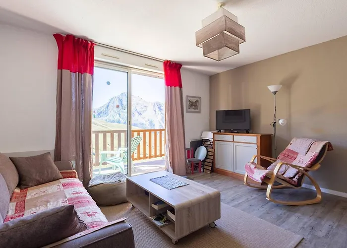 8 Pers. à Peyragudes Avec Piscine Intérieure - Fr-1-695-86 *